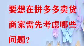 拼多多代運營