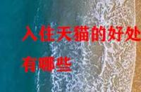 入住天貓的好處有哪些？它的優勢在哪里？